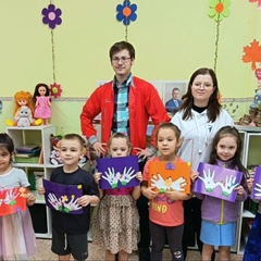 Мастер-класс "Открытка для мамы" успешно завершён!