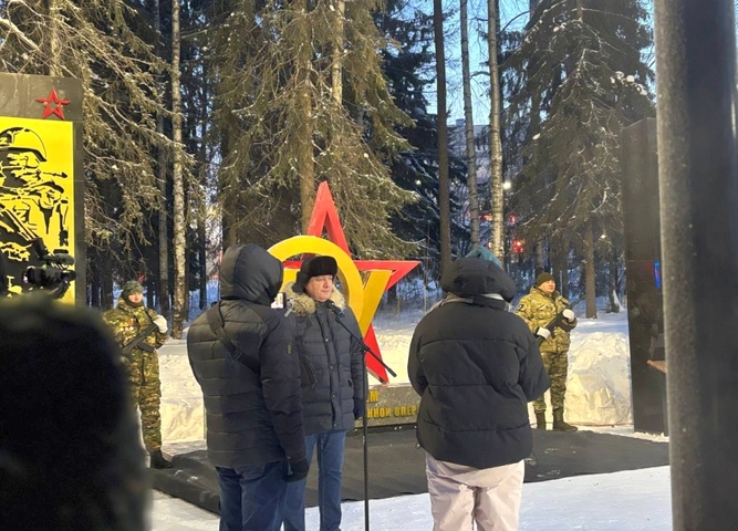 В Усть-Илимске открылся мемориальный комплекс «Звёзды памяти»