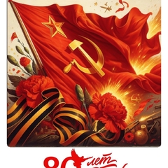 С Днем Победы! Пусть гордость за прошлое освещает ваше будущее!