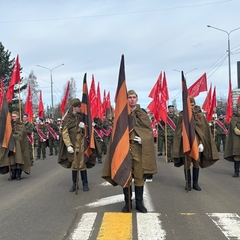 В День Великой Победы преподаватели и студенты Усть-Илимского техникума лесопромышленных технологий и сферы услуг стали активными участниками главных городских событий